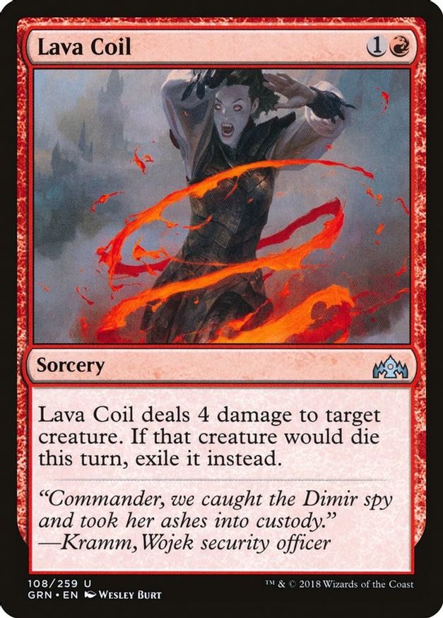 Lava Coil | 108 | Guilds of Ravnica