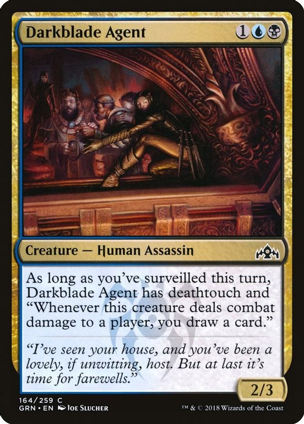 Darkblade Agent | 164 | Guilds of Ravnica