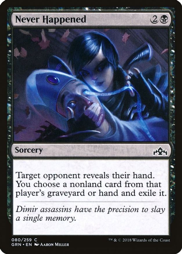 Never Happened | 80 | Guilds of Ravnica
