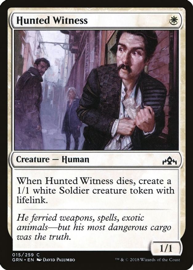 Hunted Witness | 15 | Guilds of Ravnica
