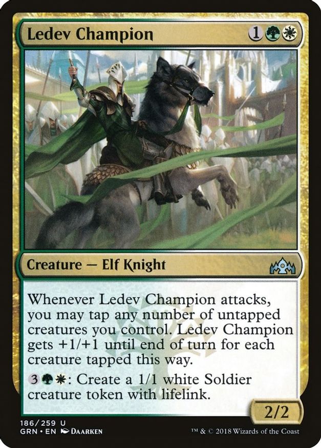 Ledev Champion | 186 | Guilds of Ravnica