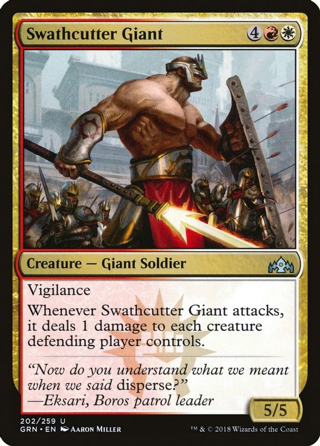 Swathcutter Giant | 202 | Guilds of Ravnica