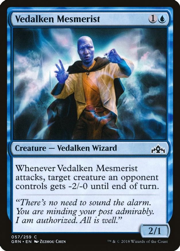 Vedalken Mesmerist | 57 | Guilds of Ravnica