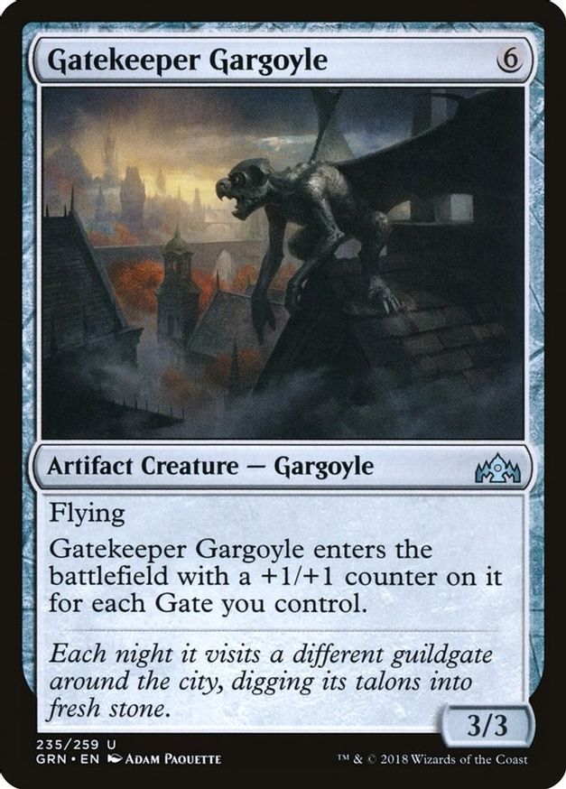 Gatekeeper Gargoyle | 235 | Guilds of Ravnica