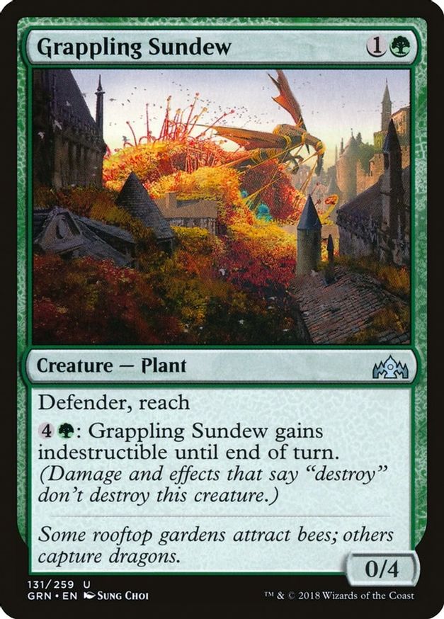 Grappling Sundew | 131 | Guilds of Ravnica
