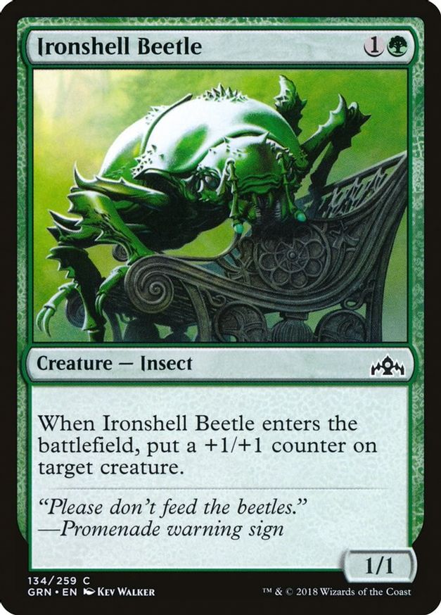 Ironshell Beetle | 134 | Guilds of Ravnica