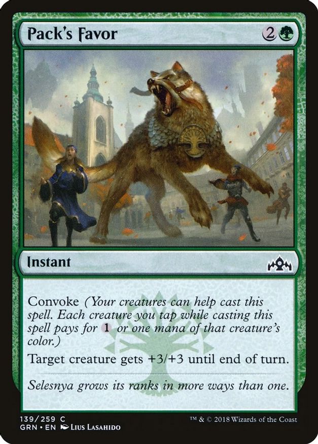 Pack's Favor | 139 | Guilds of Ravnica