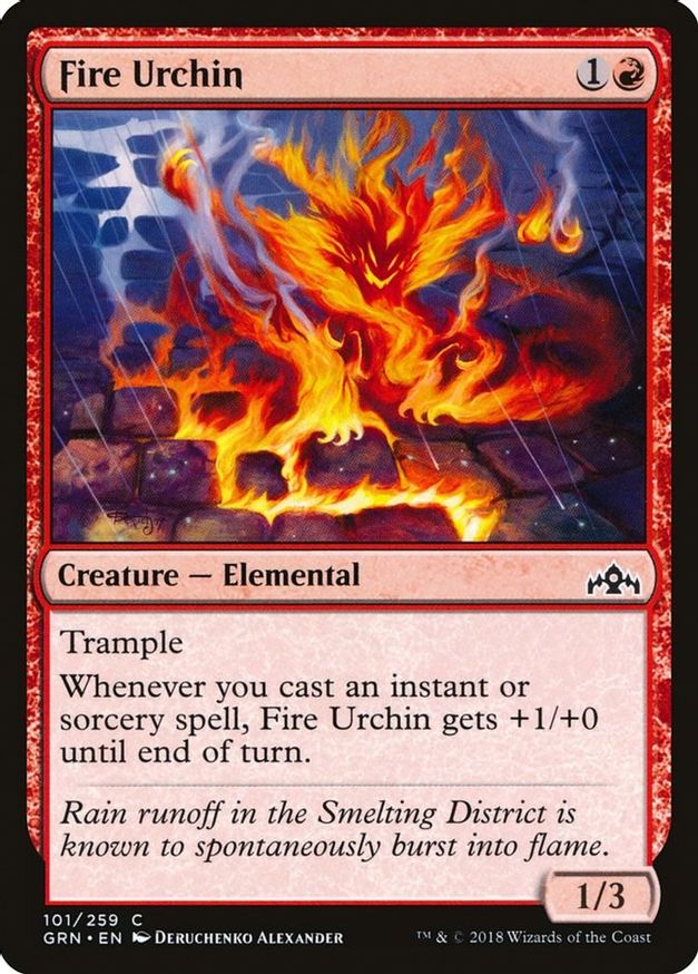 Fire Urchin | 101 | Guilds of Ravnica
