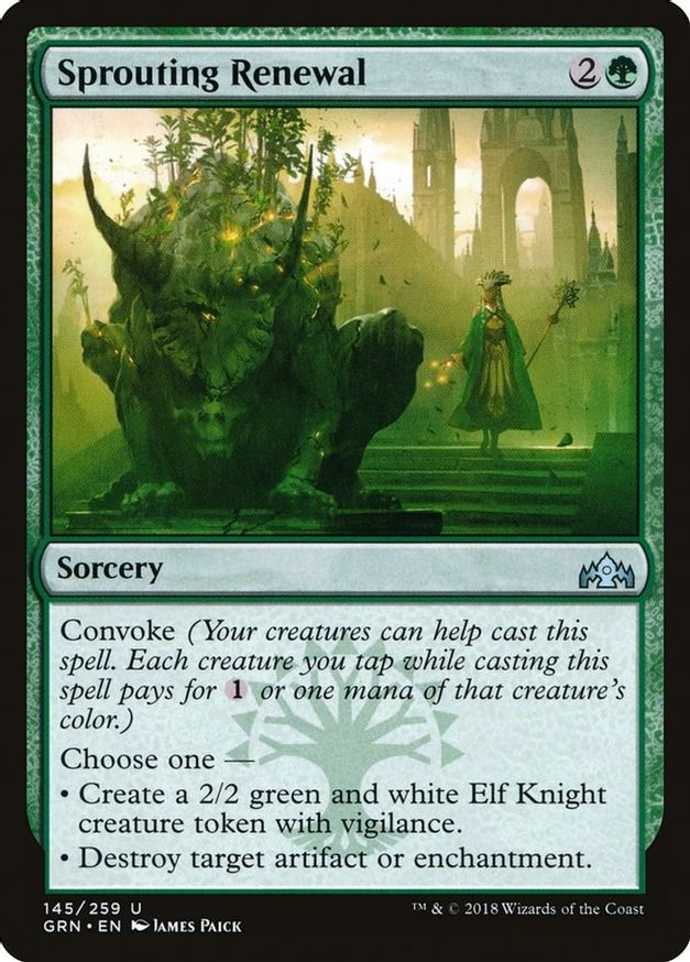 Sprouting Renewal | 145 | Guilds of Ravnica