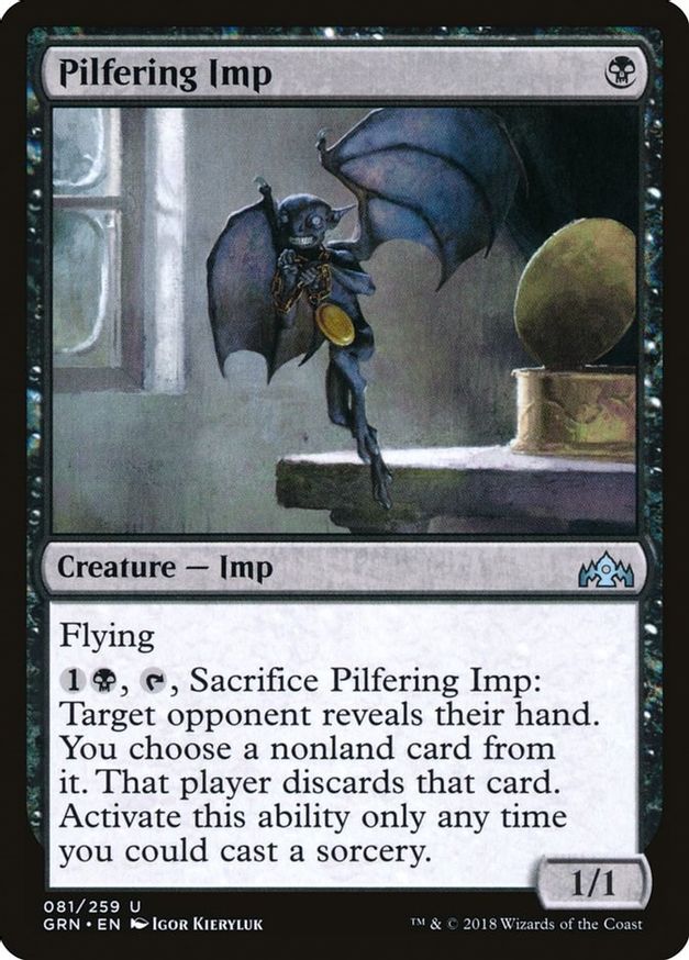 Pilfering Imp | 81 | Guilds of Ravnica