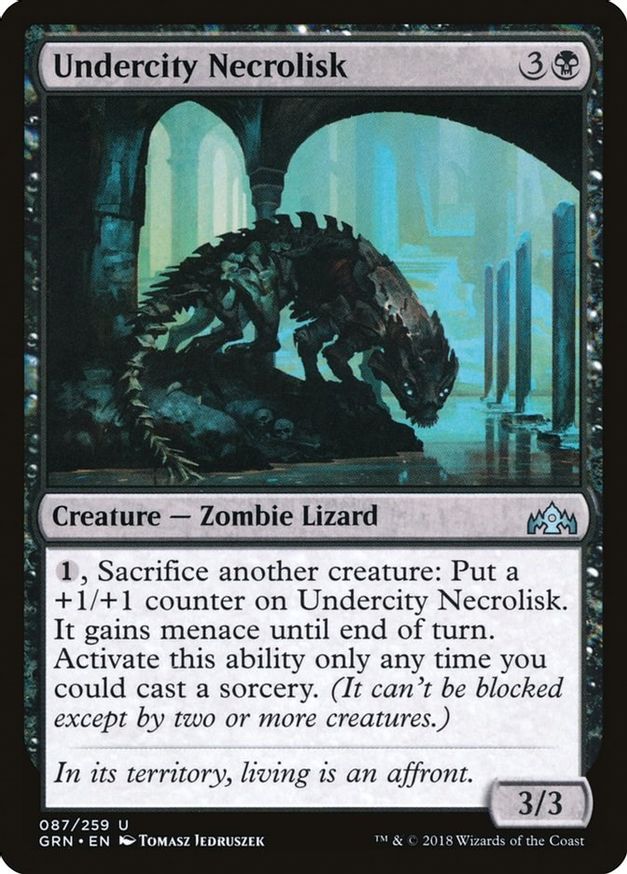 Undercity Necrolisk | 87 | Guilds of Ravnica
