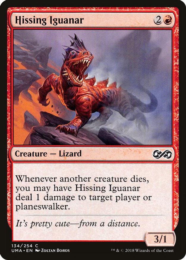 Hissing Iguanar | 134 | Ultimate Masters