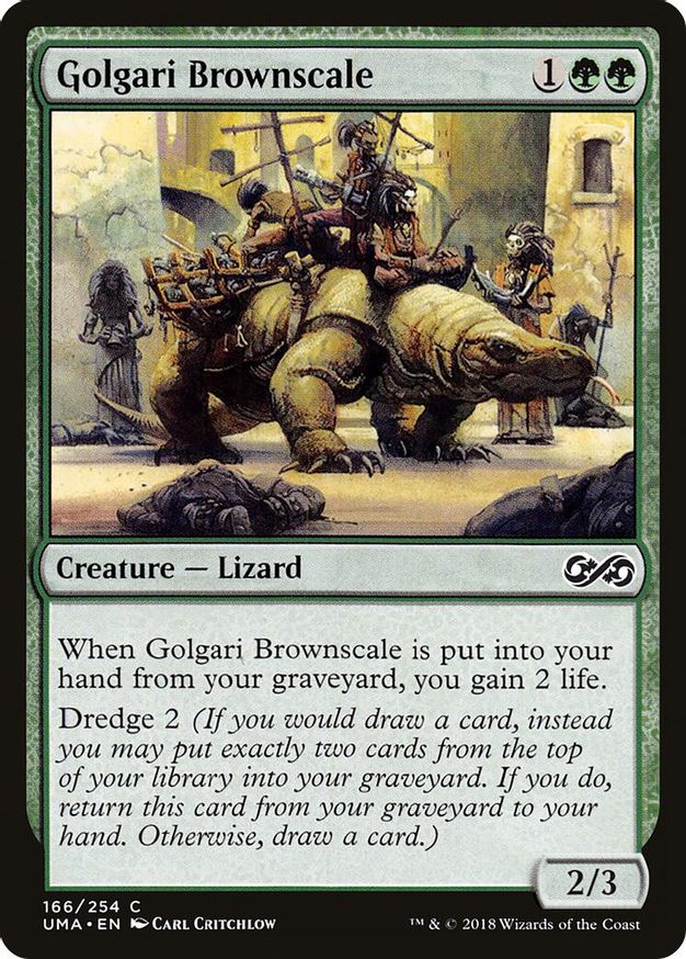 Golgari Brownscale | 166 | Ultimate Masters