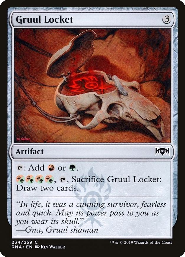 Gruul Locket | 234 | Ravnica Allegiance