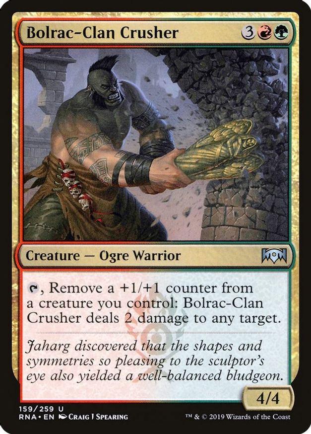 Bolrac-Clan Crusher | 159 | Ravnica Allegiance