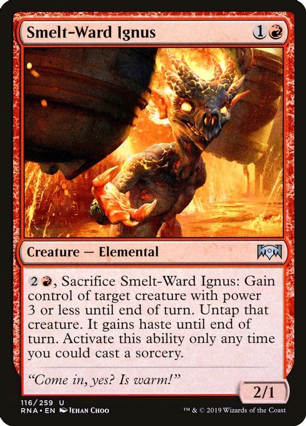 Smelt-Ward Ignus | 116 | Ravnica Allegiance