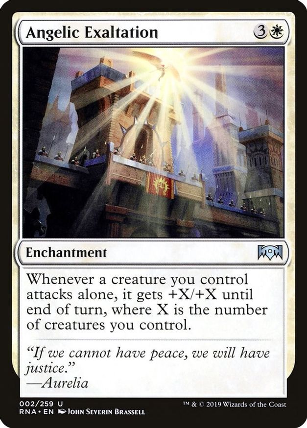 Angelic Exaltation | 2 | Ravnica Allegiance