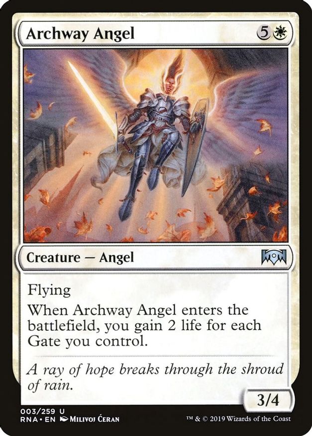 Archway Angel | 3 | Ravnica Allegiance