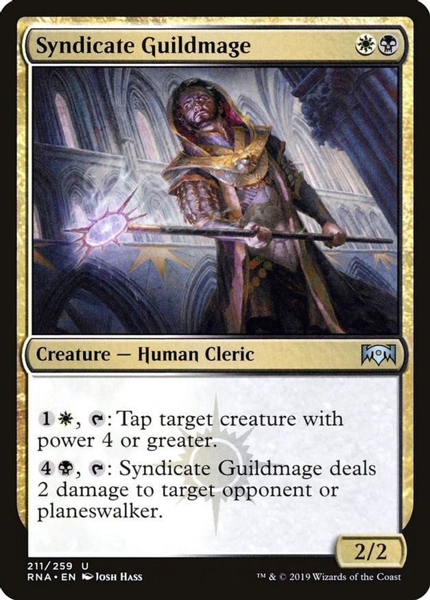 Syndicate Guildmage | 211 | Ravnica Allegiance