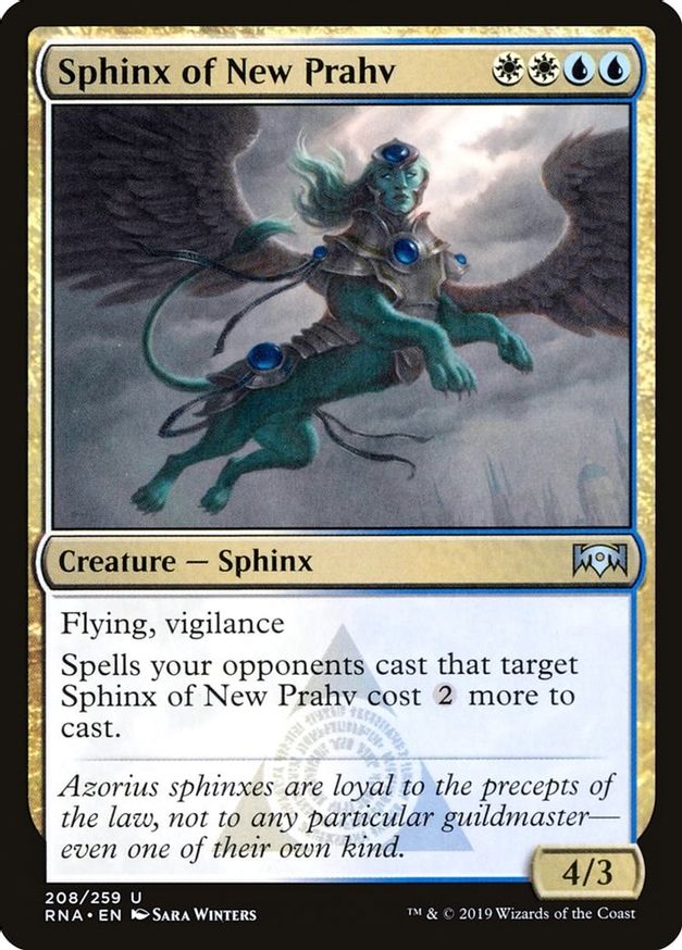 Sphinx of New Prahv | 208 | Ravnica Allegiance