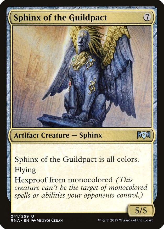 Sphinx of the Guildpact | 241 | Ravnica Allegiance
