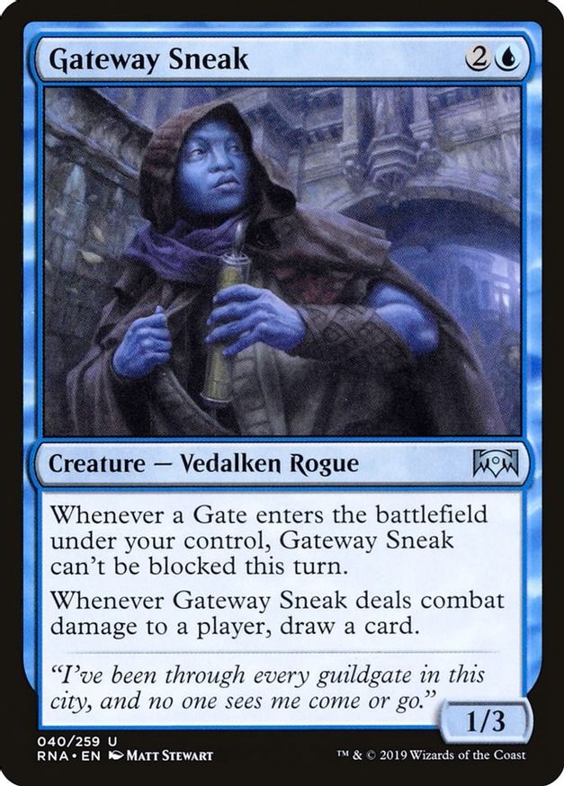 Gateway Sneak | 40 | Ravnica Allegiance