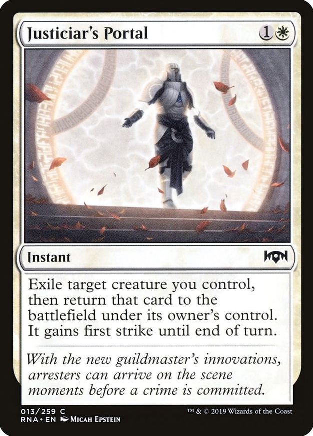 Justiciar's Portal | 13 | Ravnica Allegiance