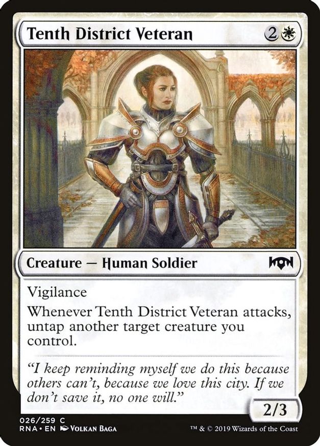 Tenth District Veteran | 26 | Ravnica Allegiance