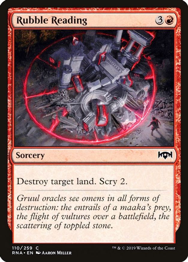 Rubble Reading | 110 | Ravnica Allegiance