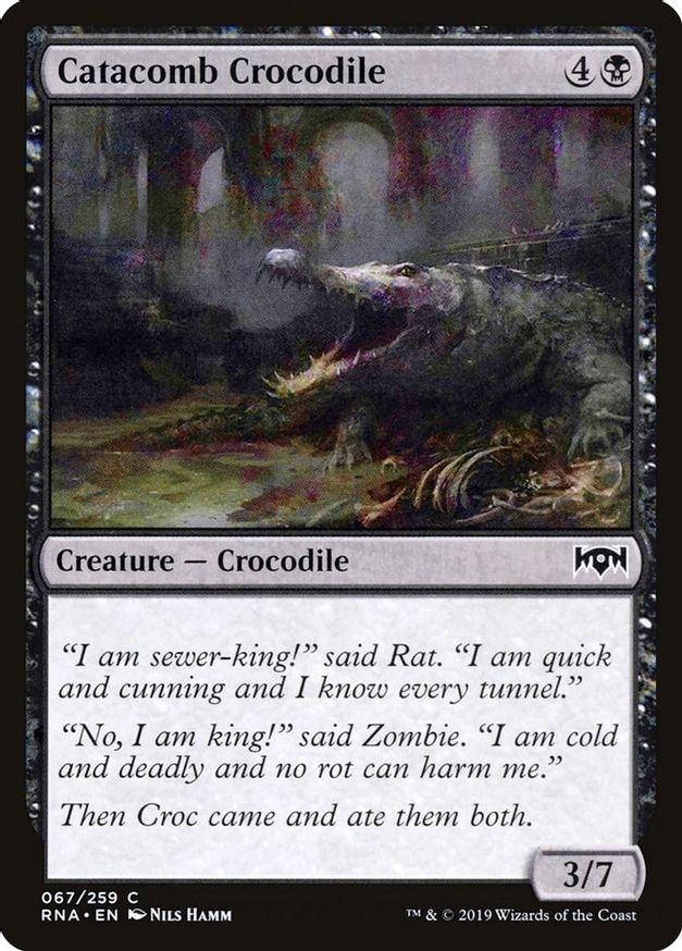 Catacomb Crocodile | 67 | Ravnica Allegiance