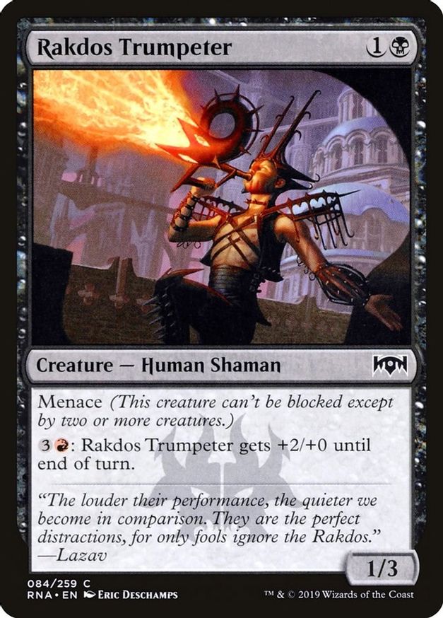 Rakdos Trumpeter | 84 | Ravnica Allegiance