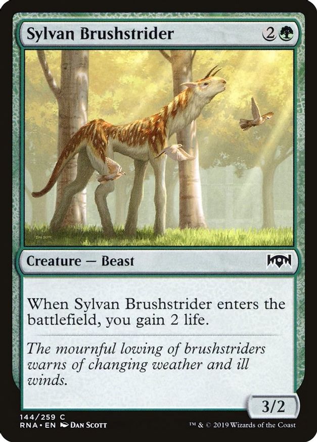 Sylvan Brushstrider | 144 | Ravnica Allegiance