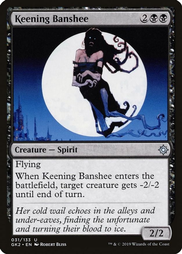 Keening Banshee | 31 | Ravnica Allegiance: Guild Kits