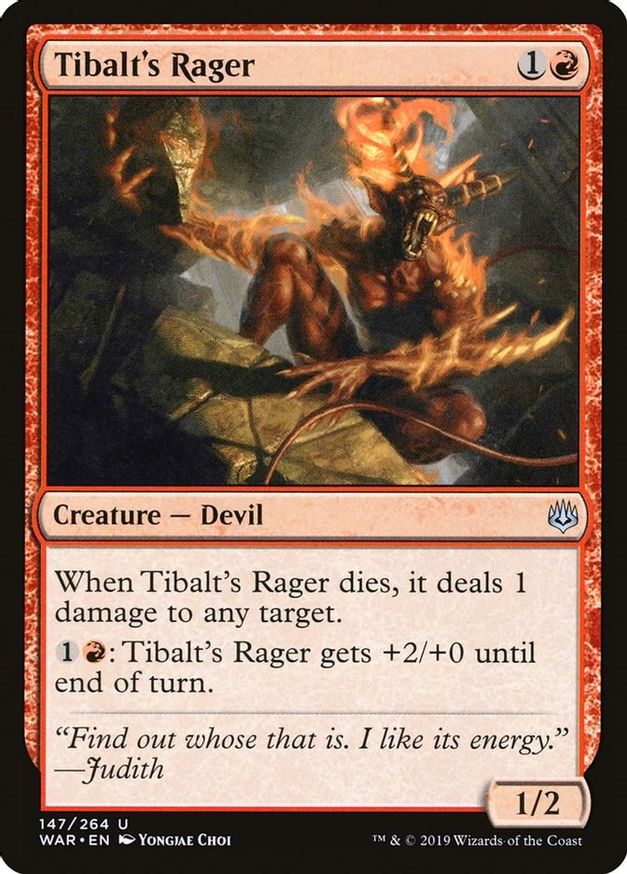 Tibalt's Rager | 147 | War of the Spark