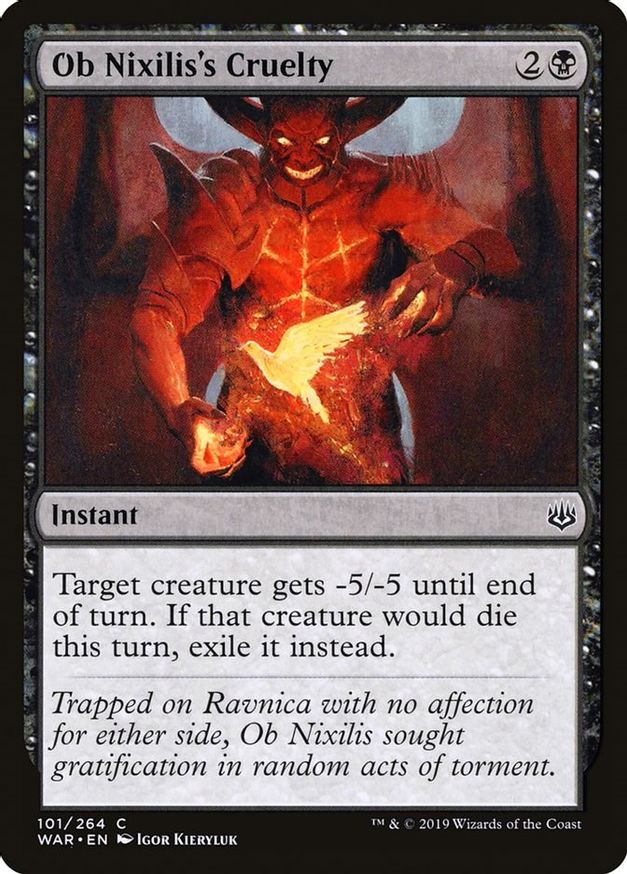 Ob Nixilis's Cruelty | 101 | War of the Spark