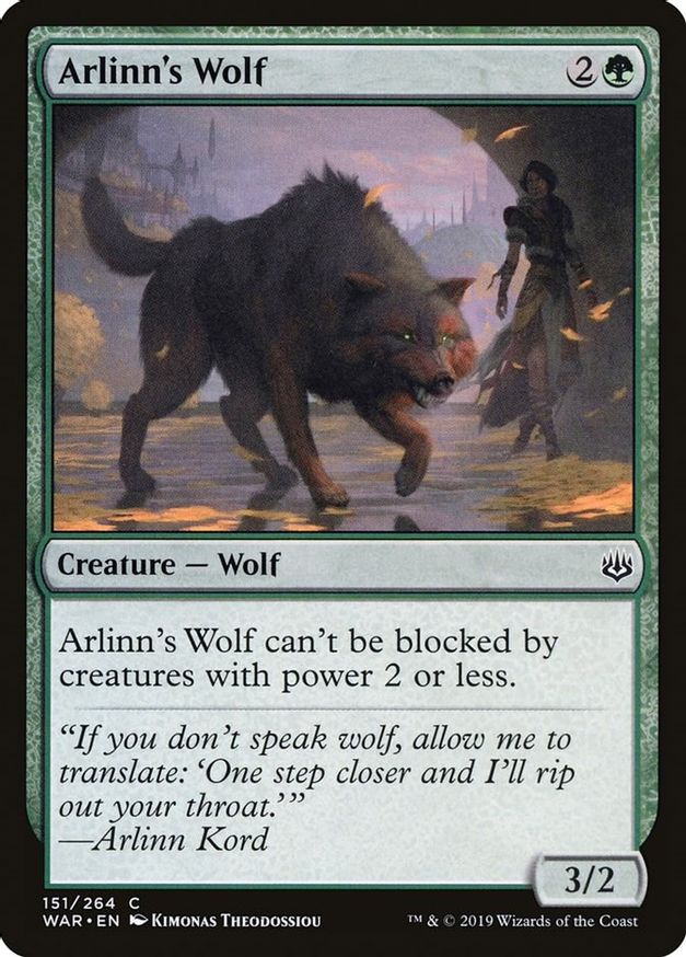 Arlinn's Wolf | 151 | War of the Spark