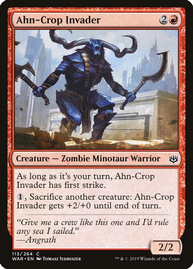 Ahn-Crop Invader | 113 | War of the Spark