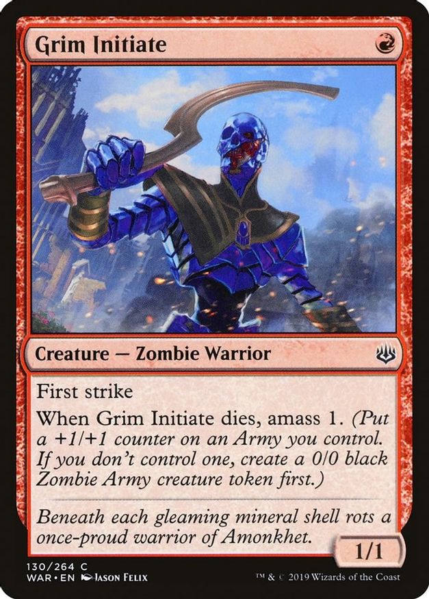 Grim Initiate | 130 | War of the Spark