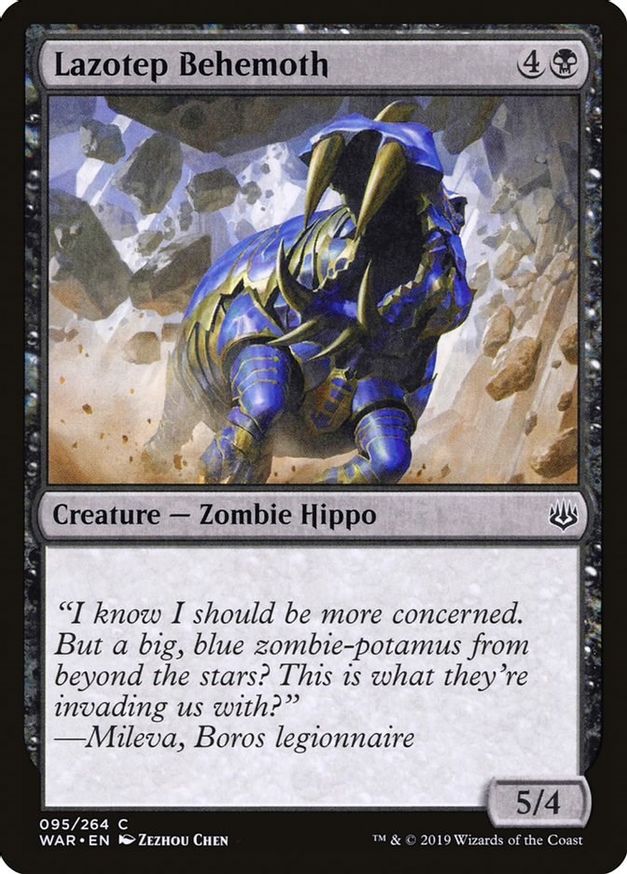 Lazotep Behemoth | 95 | War of the Spark