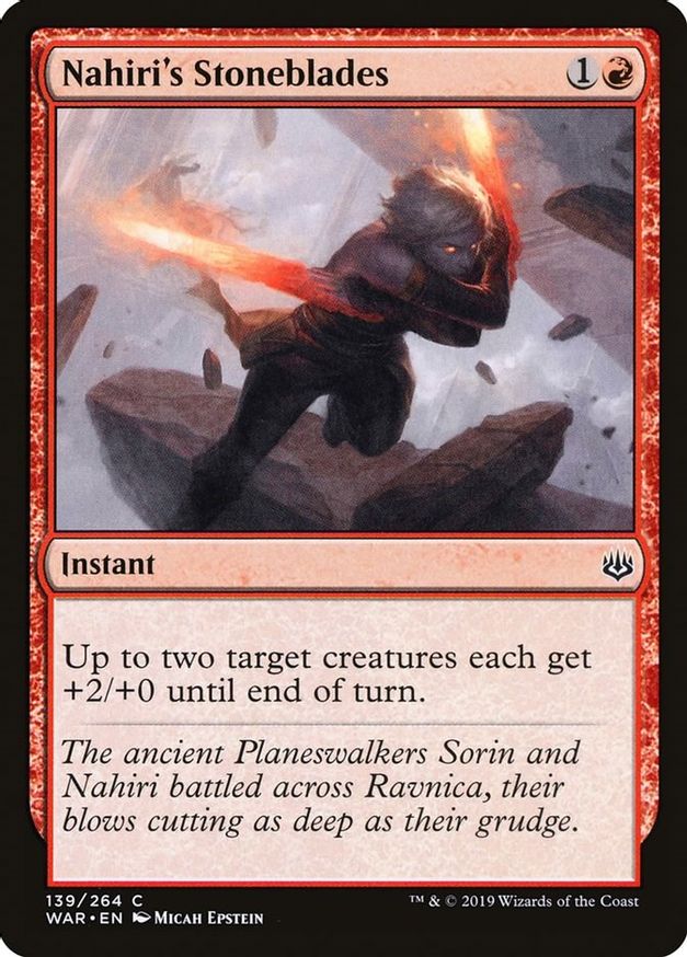 Nahiri's Stoneblades | 139 | War of the Spark
