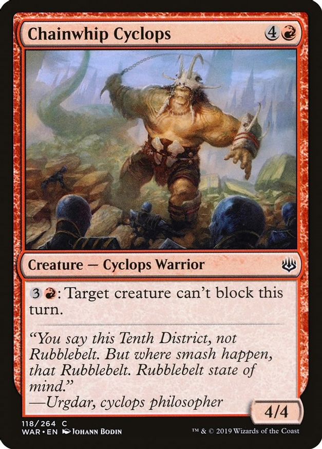 Chainwhip Cyclops | 118 | War of the Spark