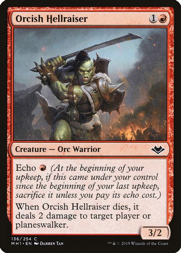Orcish Hellraiser | 136 | Modern Horizons