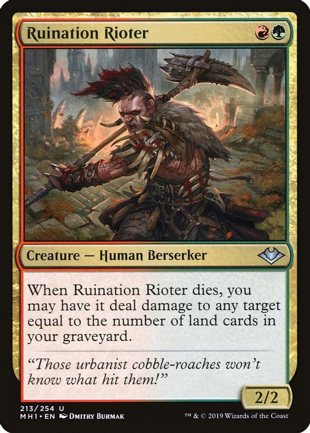 Ruination Rioter | 213 | Modern Horizons