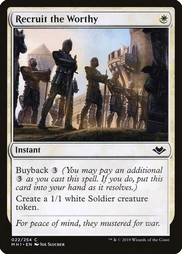 Recruit the Worthy | 22 | Modern Horizons
