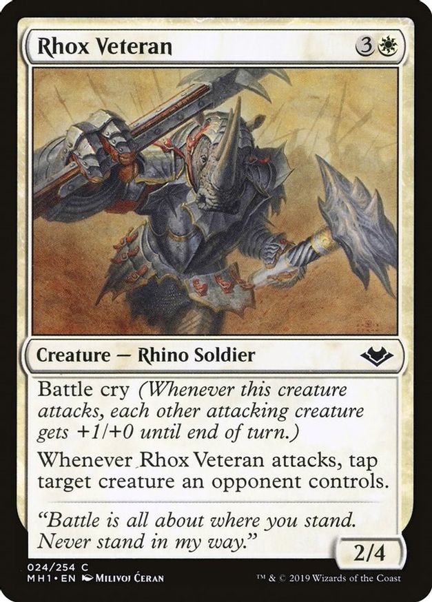 Rhox Veteran | 24 | Modern Horizons