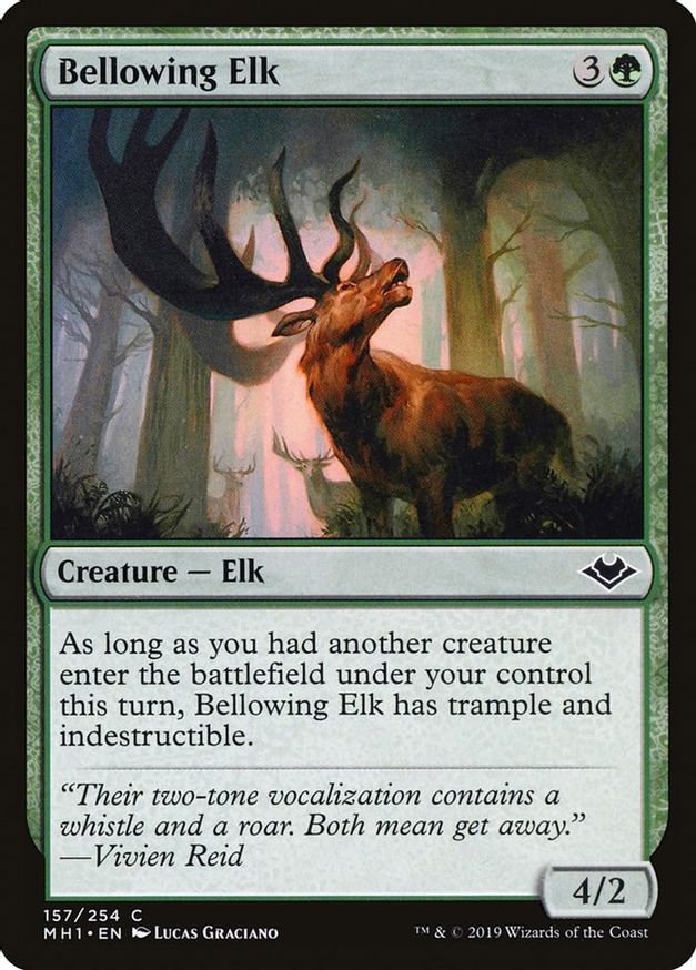 Bellowing Elk | 157 | Modern Horizons