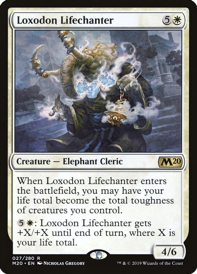 Loxodon Lifechanter | 27 | Core Set 2020