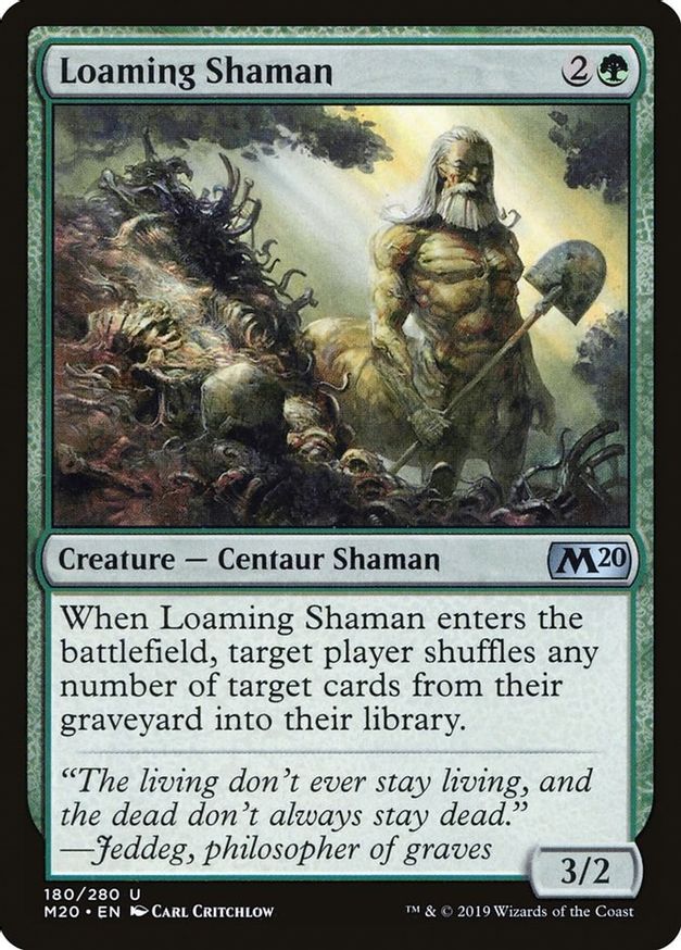 Loaming Shaman | 180 | Core Set 2020