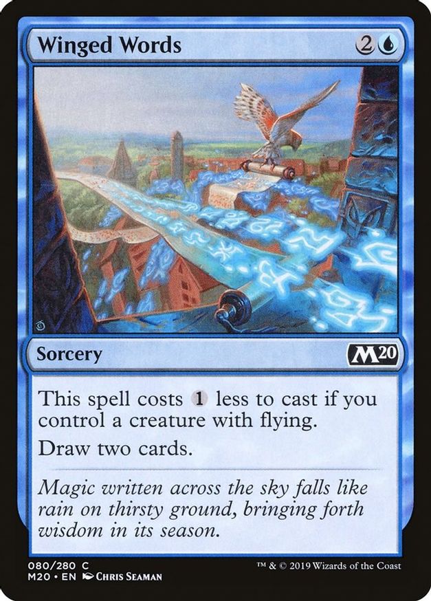 Winged Words | 80 | Core Set 2020