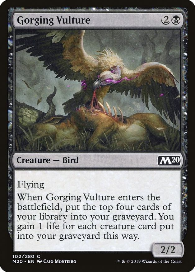 Gorging Vulture | 102 | Core Set 2020